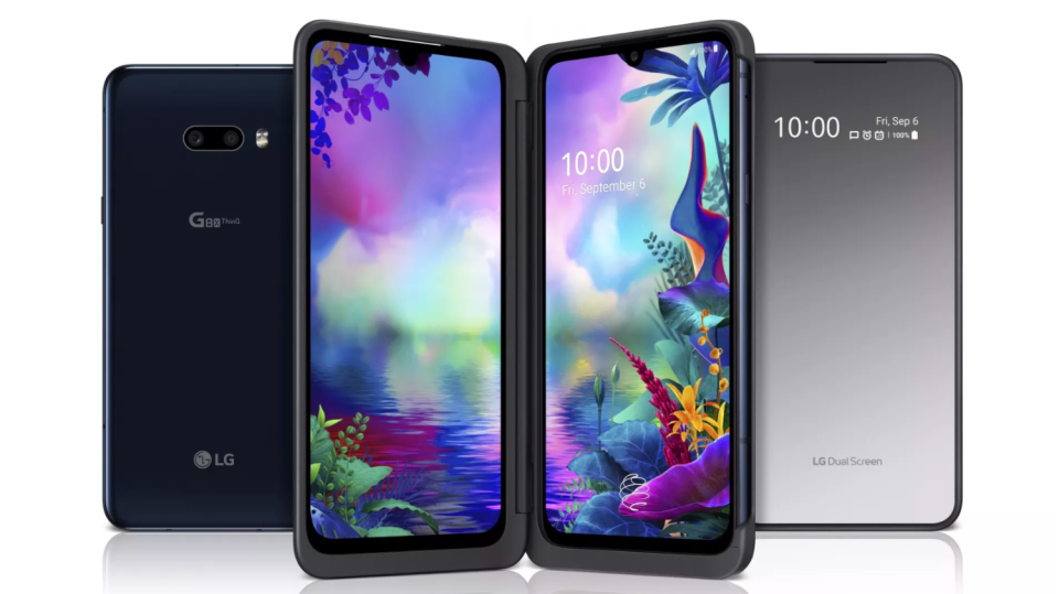 Telefon s dvojitou obrazovkou - LG G8X